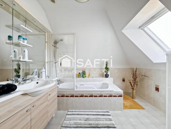 Maison 4 pièces avec garage et jardin