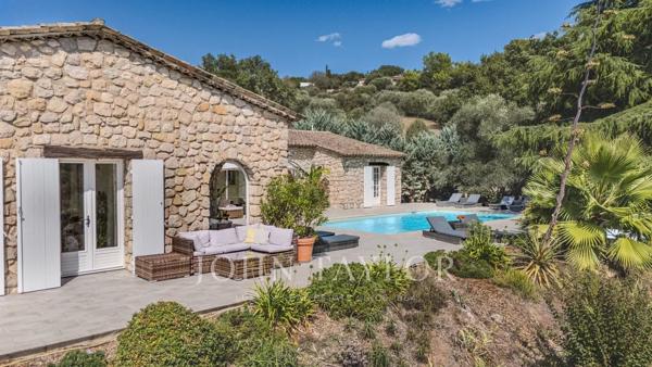 Peymeinade - Villa de charme provençale avec vue panoramique imprenable