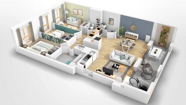 Appartement à louer à Nantes (44100)