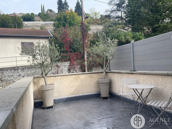 Vienne (38200) Maison de 70m² en location avec terrasse 3 chambres à Vienne