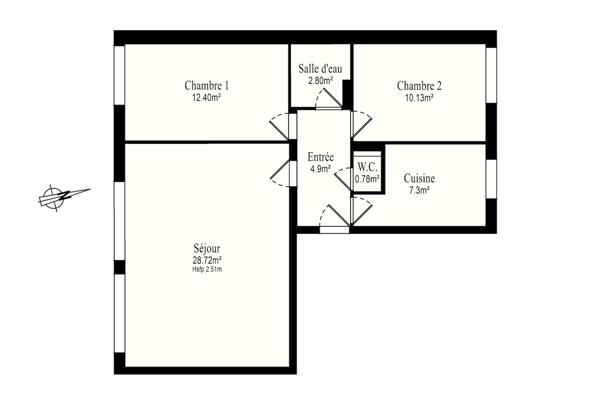 Appartement à vendre 3 pièces 67 m² Le Vésinet