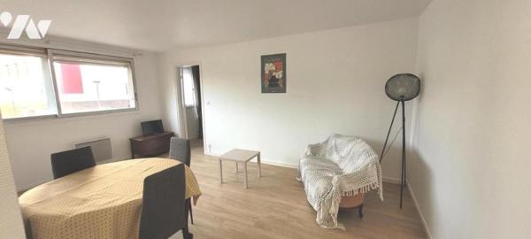 ROUEN Gauche - Rue Méridienne - Appartement T2 (38,66 m²) avec parking privatif