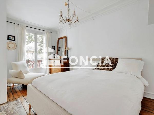 À vendre Appartement 2 pièces 49.22 m² - Paris 75020