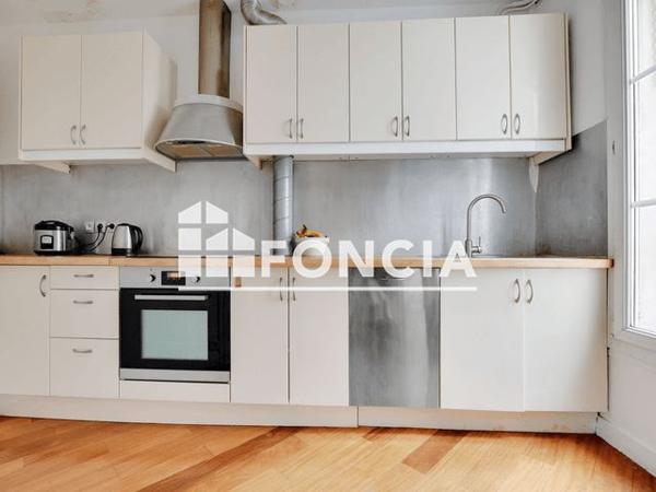 À vendre Appartement 2 pièces 49.22 m² - Paris 75020
