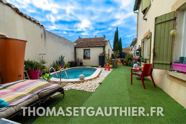 Sorgues (84700) Sorgues - Ensemble immobilier de 156 m2 avec piscine et studio