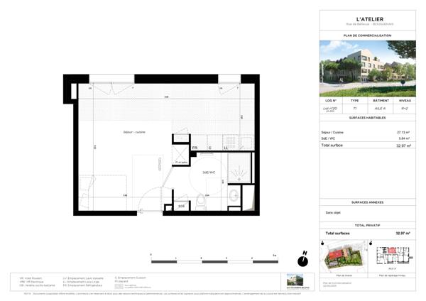Appartement T1 bis
