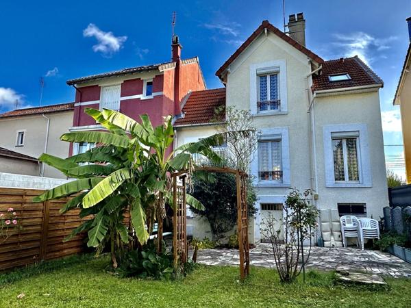 Villemomble- Maison 5P- 100m2+ Sous-sol total- Garage- Terrain 317m2
