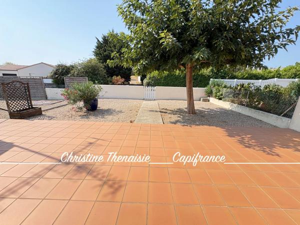 Maison à vendre Plain-Pied, Coeur de ville, 3 chambres, Garage SAINT HILAIRE DE RIEZ (85)