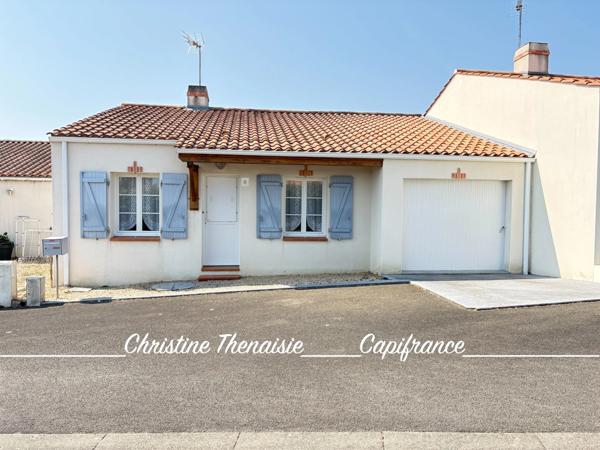 Maison à vendre Plain-Pied, Coeur de ville, 3 chambres, Garage SAINT HILAIRE DE RIEZ (85)