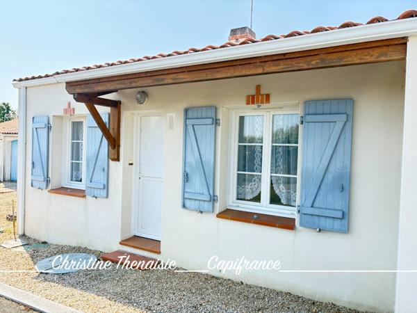Maison à vendre Plain-Pied, Coeur de ville, 3 chambres, Garage SAINT HILAIRE DE RIEZ (85)