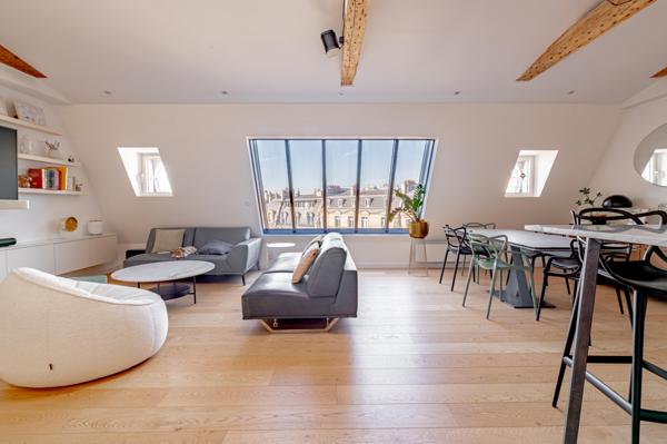 Paris (75001) Dernier étage avenue de l'Opéra - vue monumentale