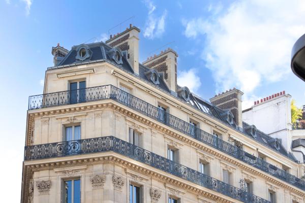 Paris (75001) Dernier étage avenue de l'Opéra - vue monumentale