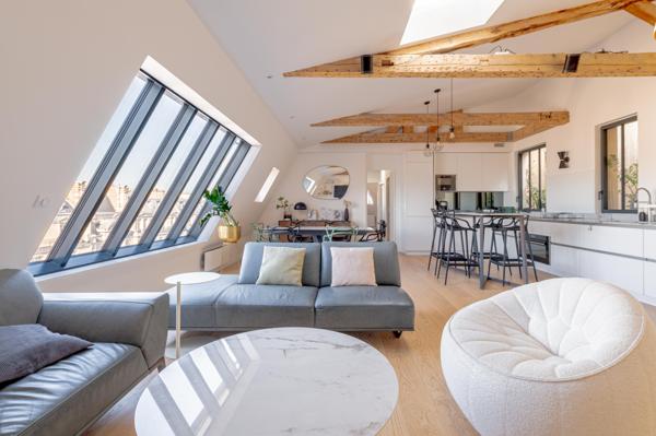 Paris (75001) Dernier étage avenue de l'Opéra - vue monumentale