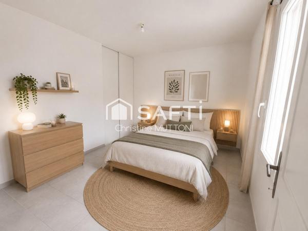 Rumilly T3 de 72 m2  refait à NEUF ! Avec terrasse, cave, garage, et place de parking privative !