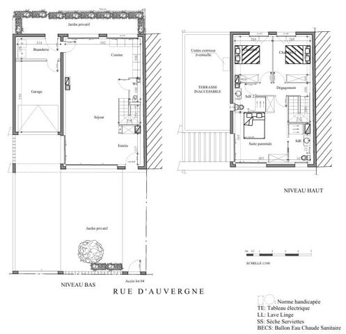 Maison neuve avec garage sur la Palmyre