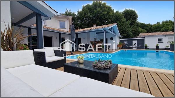 Villa d'exception de 190m2 terrain de 3000m2 à Mios