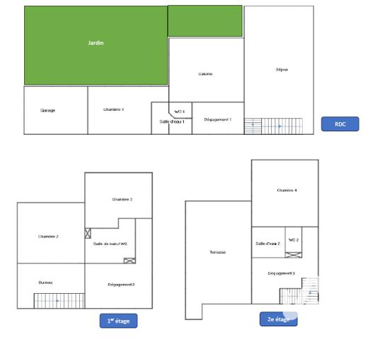 Maison à vendre 6 pièces 153 m² Rennes