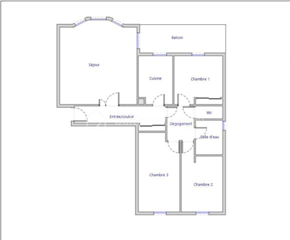 Appartement de 80 m²