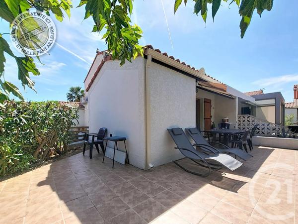 Maison à vendre  3 pièces - 40,99 m 2   LE BARCARES  - 66