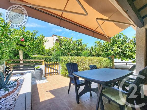 Maison à vendre  3 pièces - 40,99 m 2   LE BARCARES  - 66