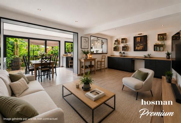Très charmante maison familiale 120 m² avec jardin végétalisé – Bordeaux Bastide / Rue de Saint-Émilion