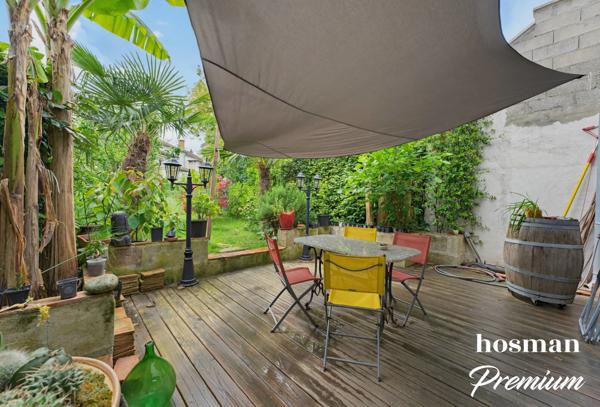Très charmante maison familiale 120 m² avec jardin végétalisé – Bordeaux Bastide / Rue de Saint-Émilion
