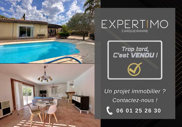 Carqueiranne (83320) Villa de plain-pied avec piscine