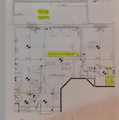 Saint-Égrève (38120) appartement T2 52 m2 avec terrasse