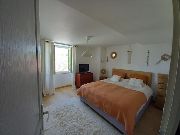 Maison T5 avec terrasse vue Pyrenées +un T3 indépendant+ grange (gros potentiel) sur 4000m²