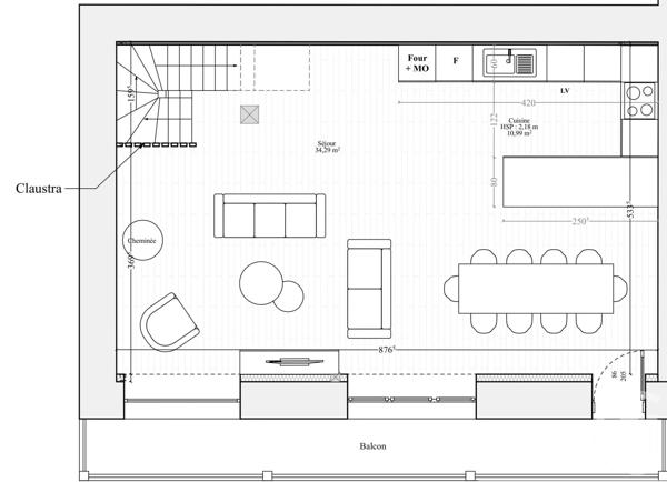 Appartement F4 à vendre  4 pièces - 117 m 2   CHAMONIX MONT BLANC  - 74