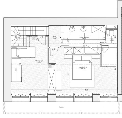 Appartement F4 à vendre  4 pièces - 117 m 2   CHAMONIX MONT BLANC  - 74