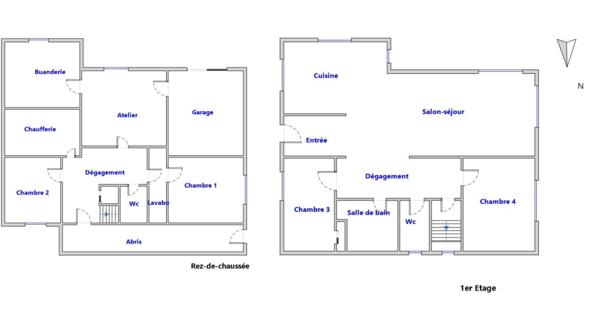Millau (12100) MAISON F5 DE 144 M2 SUR TERRAIN DE 685 M2