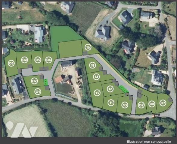 À VENDRE – Terrain à bâtir de 317 m² à Trégastel (Lot 16 – Lotissement ARMOR LANN)