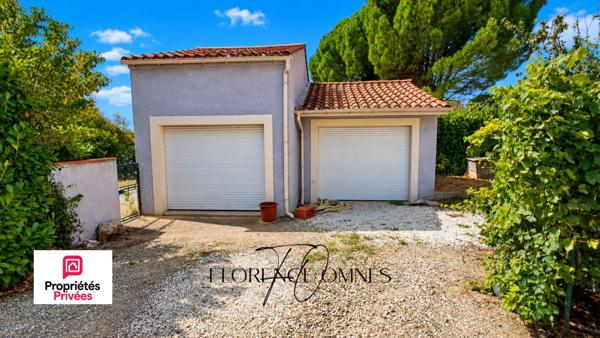 PALAJA  Maison familiale Plain-Pied 128 m² - 4 chambres + bureau - Piscine - 2 garages - DPE A/A