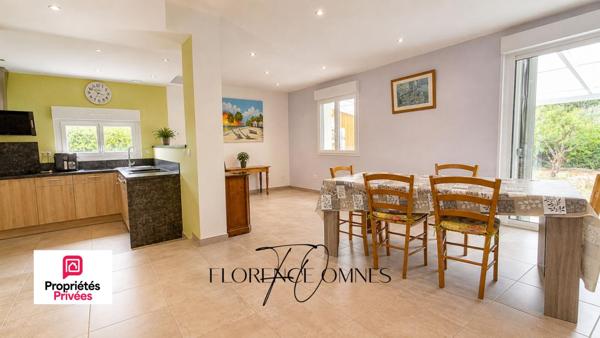 PALAJA  Maison familiale Plain-Pied 128 m² - 4 chambres + bureau - Piscine - 2 garages - DPE A/A