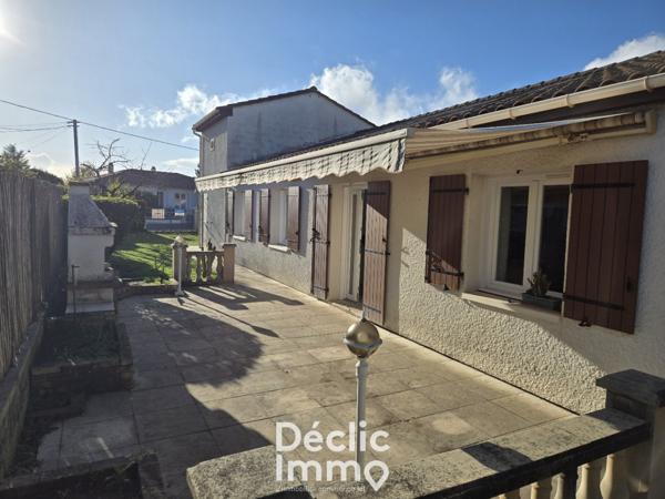Vente maison individuelle Saint yrieix sur charente, 145m² 6 pièces 229 240€ avec terrasse