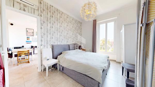 NICE - BAUMETTES : VASTE 4 PIÈCES AVEC BALCON VUE DÉGAGÉE, JARDIN PRIVATIF, CAVE ET PARKING