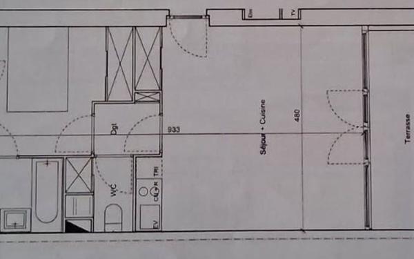 Appartement à vendre    2 pièces • 44 m2 Cornebarrieu