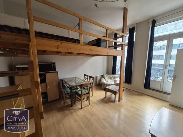 Appartement à louer 1 pièce 28.4m² Lille (59000)