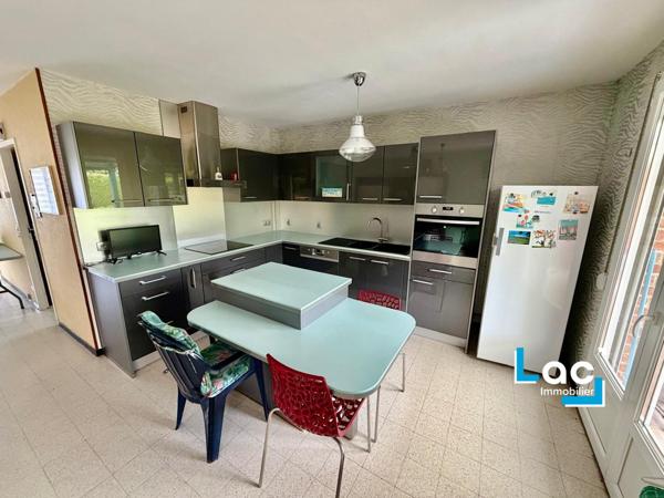 ANSTAING - Maison semi-individuelle 96m² - 3 ch - Garage Parking Jardin