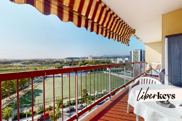 Appartement 3 pièces 61m² | 70 Avenue Valéry Giscard d'Estaing  06200 Nice