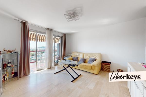 Appartement 3 pièces 61m² | 70 Avenue Valéry Giscard d'Estaing  06200 Nice