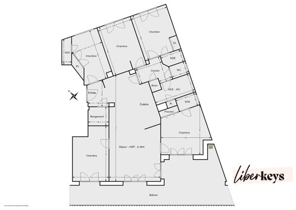 Vente 6 Pièces 100 m²