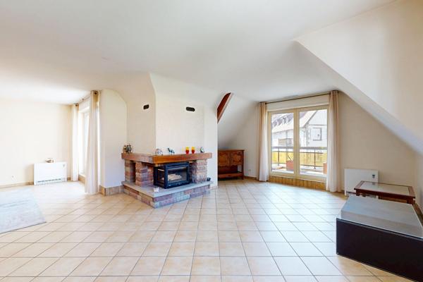 Ensemble immobilier mixte à Vendenheim : habitation, local professionnel loué et grand terrain