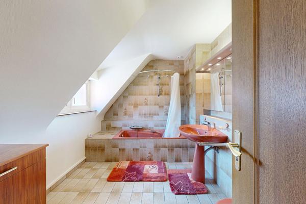 Ensemble immobilier mixte à Vendenheim : habitation, local professionnel loué et grand terrain