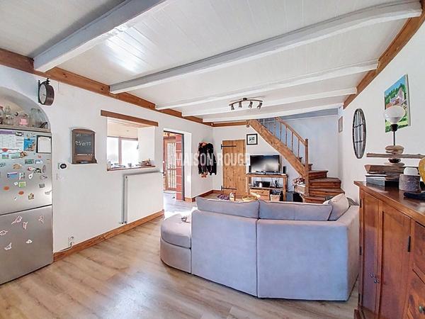 Maison vue mer en pierres avec extension bois, jardin , 3 chambres , sur Plouha