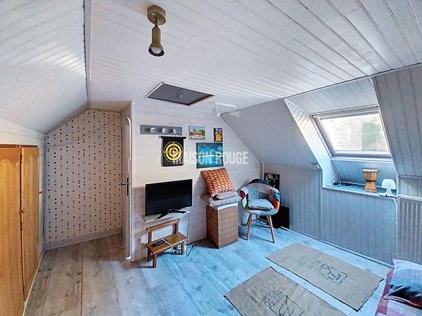 Maison vue mer en pierres avec extension bois, jardin , 3 chambres , sur Plouha
