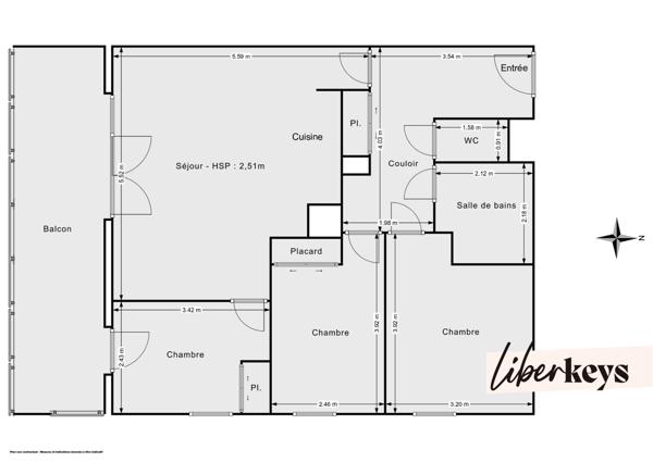 Charmant appartement T4 récent et lumineux, box privé et grand balcon sans vis-à-vis | chemin de la Forestière | 69130 Ecully