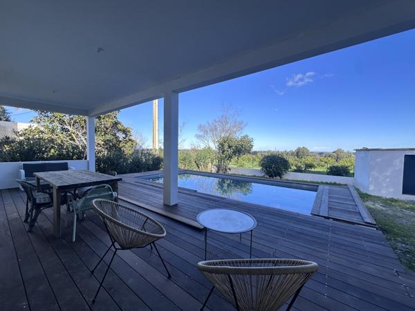 Serra-di-Fiumorbo (20243) Maison récente RE 2020 avec piscine et vue mer