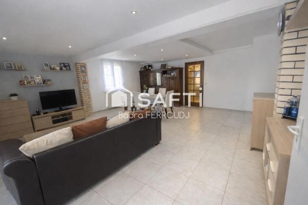 Maison lumineuse et spacieuse.